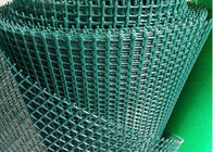 UV Işlemeli Yeşil Plastik Bahçe Netleştirme, 280-430 g / m2 Plastik Güvenlik Çiti